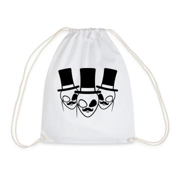 Team Gentlemen Aliens Crew - Drawstring Bag - white - Front