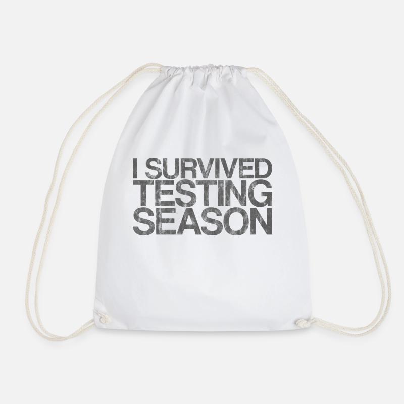 I Survived Testing Season 3 - Turnbeutel - Weiß