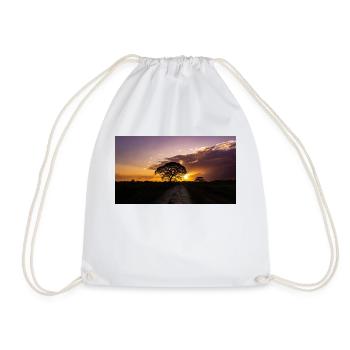 coucher de soleil exotique au Venezuela - Sac de sport léger - blanc - Devant