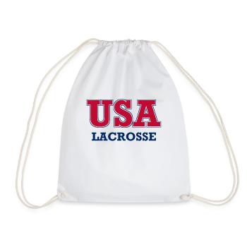 USA Lacrosse - National Colors - United States - Turnbeutel - Weiß - Vorne