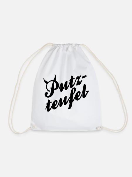 Putzteufel - Turnbeutel - Weiß