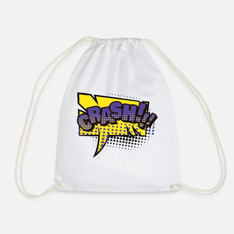 popart 06 - Drawstring Bag - white