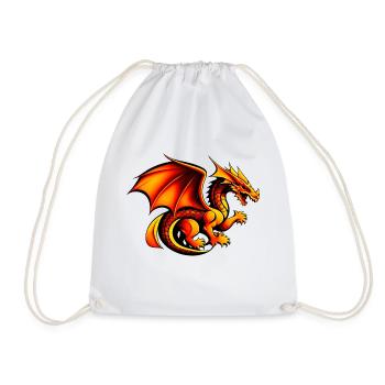 Dragon - Sac de sport léger - blanc - Devant