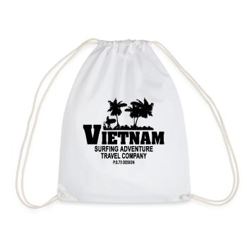 Vietnam - Surf - Sac de sport léger - blanc - Devant