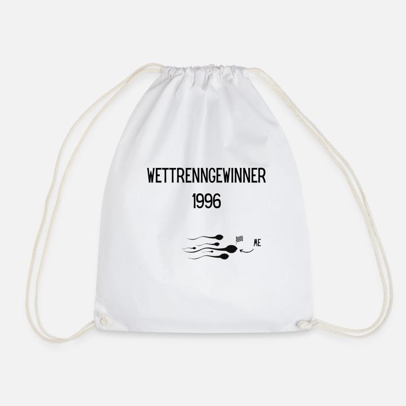 Geburtstag Zeugungstag Geschenk 90er 1996 96 - Turnbeutel - Weiß