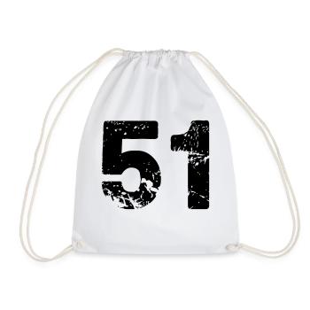 51 - Sac de sport léger - blanc - Devant