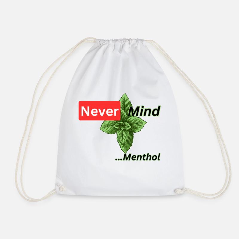 Never Mind - Turnbeutel - Weiß