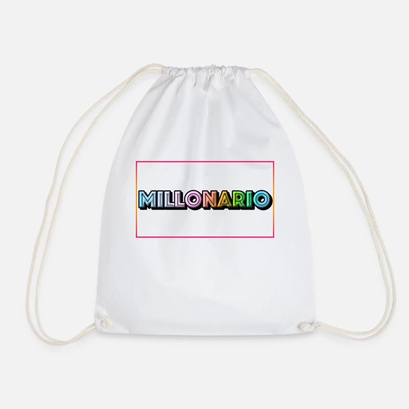 201431 - Drawstring Bag - white