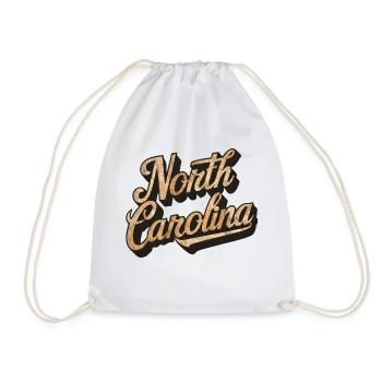 North Carolina - Turnbeutel - Weiß - Vorne