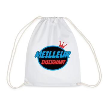 MEILLEUR ENSEIGNANT - Sac de sport léger - blanc - Devant