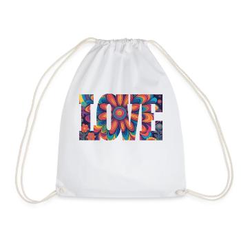 Amour - Sac de sport léger - blanc - Devant