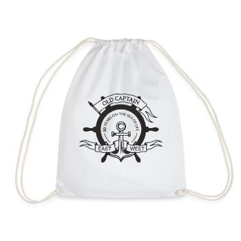 Fifty - Drawstring Bag - white - Front