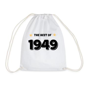 Best of 1949 - Drawstring Bag - white - Front