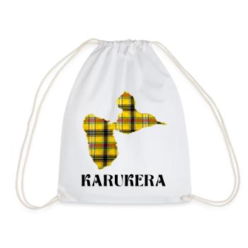 Guadeloupe Madras Karukera Ile Unique - Sac de sport léger - blanc - Devant