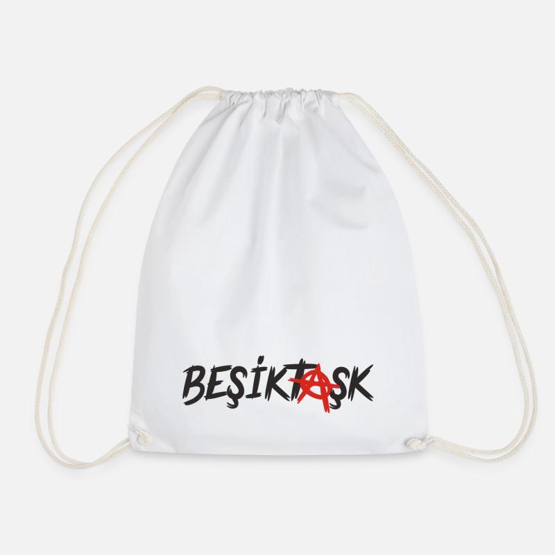 Beşiktaşk - Drawstring Bag - white