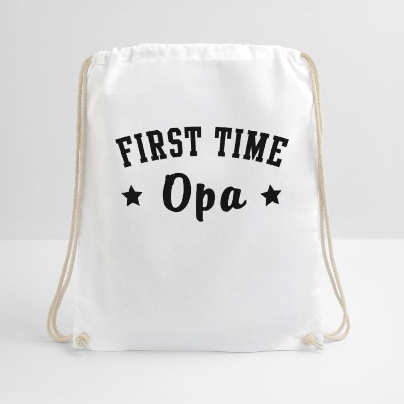 FIRST TIME Opa Drawstring Bag