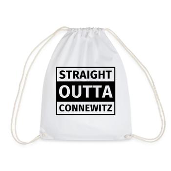 Straight Outta Connewitz - Turnbeutel - Weiß - Vorne