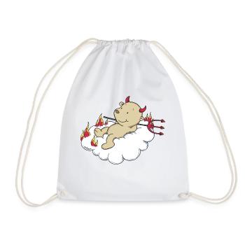 Engel_Teufel03 - Sac de sport léger - blanc - Devant