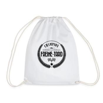 Champion international du freine-tard - Sac de sport léger - blanc - Devant