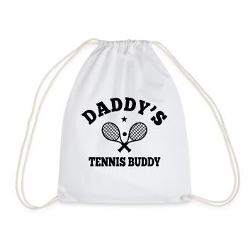 Daddy's Tennis Buddy - Sac de sport léger - blanc - Devant