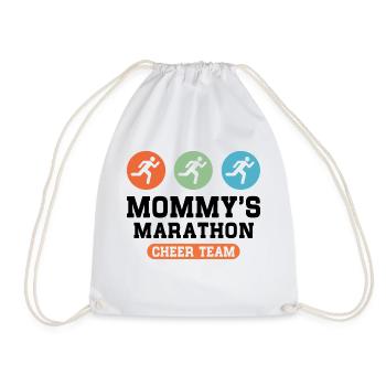 Marathon Cheer Team - Drawstring Bag - white - Front