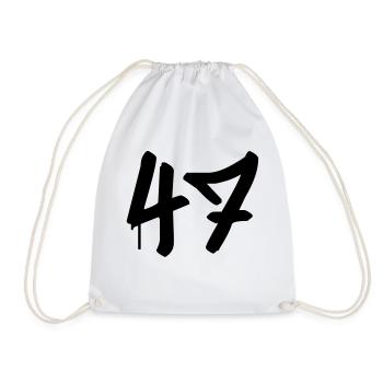 Tag : 47 - Sac de sport léger - blanc - Devant