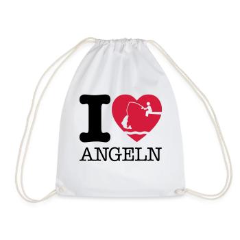 angeln_love_f2 - Sac de sport léger - blanc - Devant