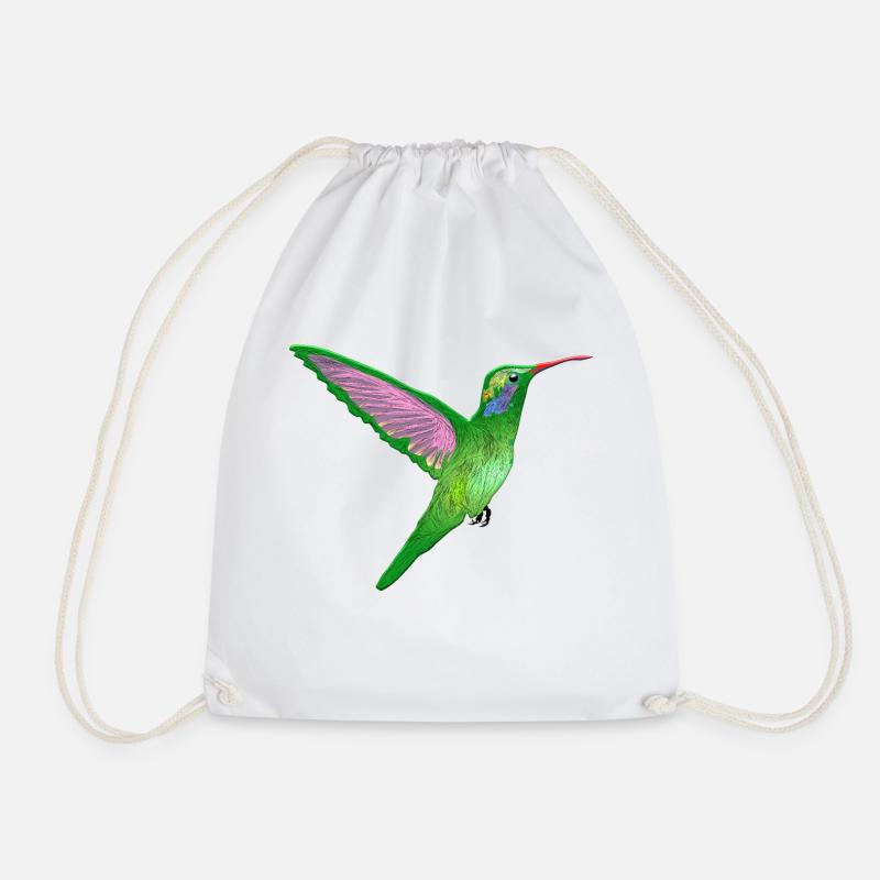 Kolibri - Turnbeutel - Weiß