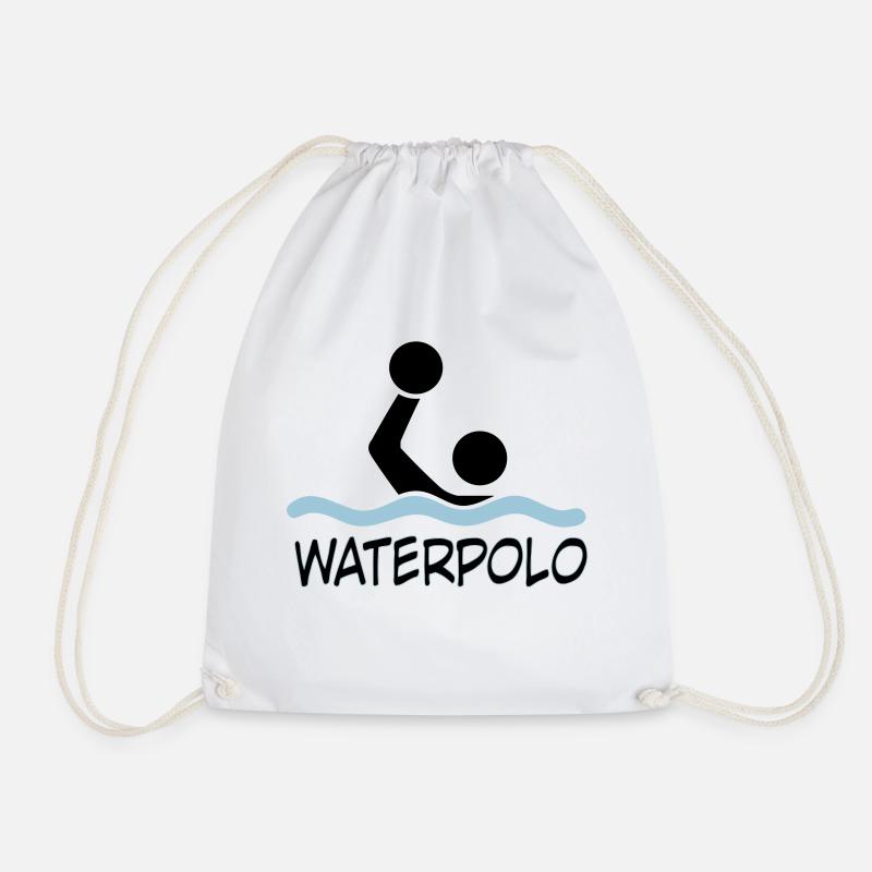 waterpolo - Turnbeutel - Weiß