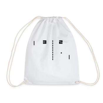 pong - Sac de sport léger - blanc - Devant