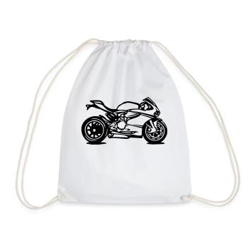_1199_super - Turnbeutel - Weiß - Vorne