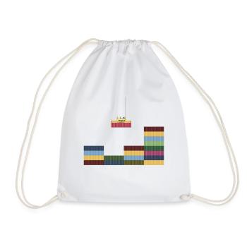 Container - Drawstring Bag - white - Front