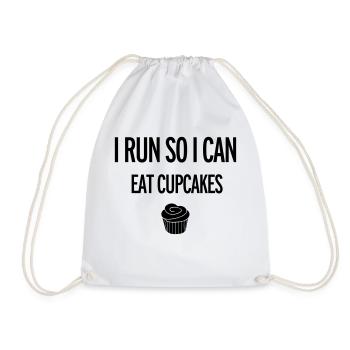 Cupcakes - Sac de sport léger - blanc - Devant
