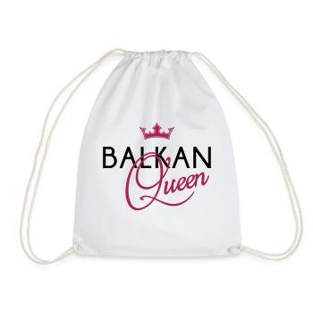 Balkan Queen - Turnbeutel - Weiß - Vorne