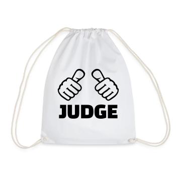 Juge - Sac de sport léger - blanc - Devant