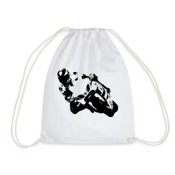 Biker - Sac de sport léger - blanc - Devant