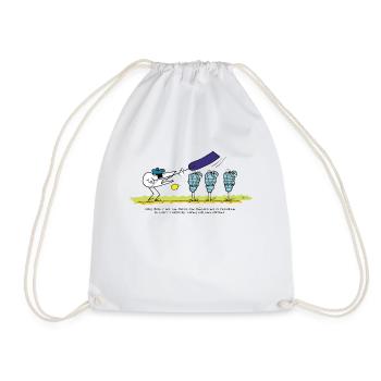 Devise du Marin Shadoks - Sac de sport léger - blanc - Devant