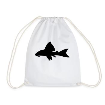 Poisson-chat - Sac de sport léger - blanc - Devant