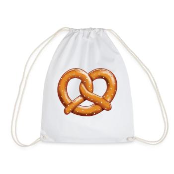 Bretzel - Sac de sport léger - blanc - Devant