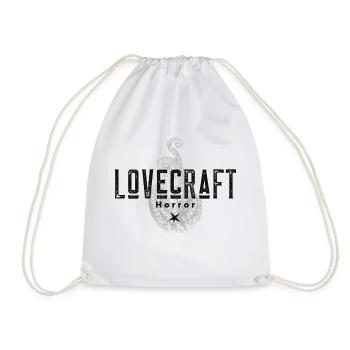 Lovecraft Horror Cthulhu - Turnbeutel - Weiß - Vorne