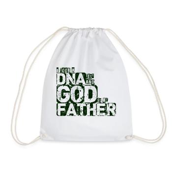 J’ai fait un test ADN et Dieu est mon père 11 - Sac de sport léger - blanc - Devant