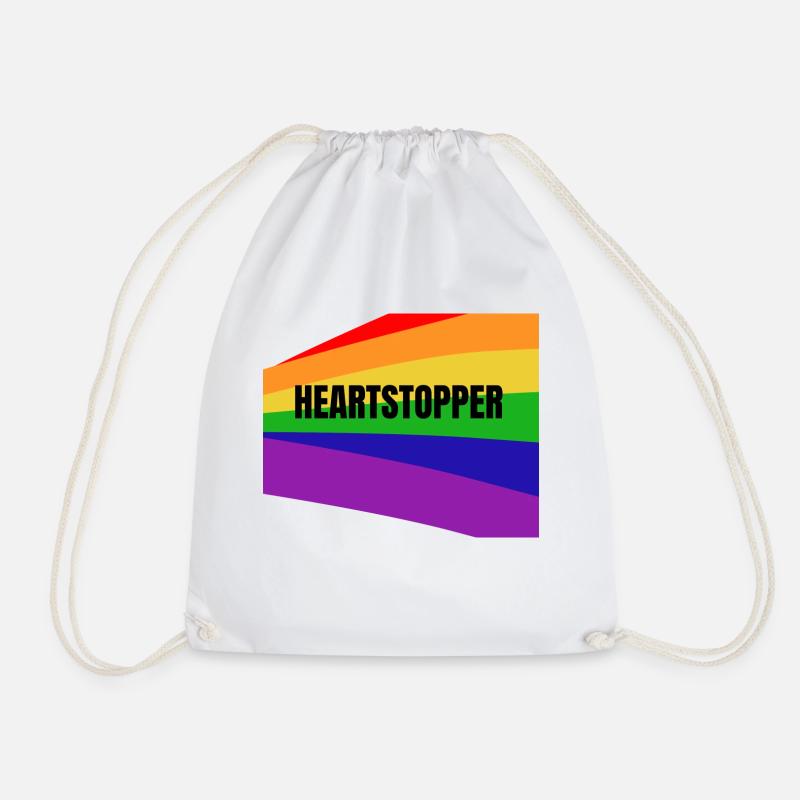 HEARTSTOPPER - Turnbeutel - Weiß