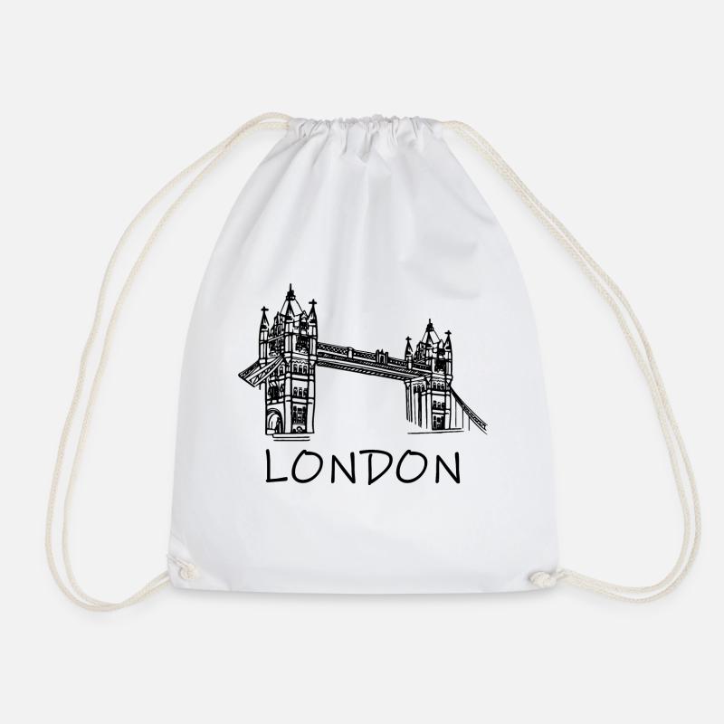 Londres - Sac de sport léger - blanc