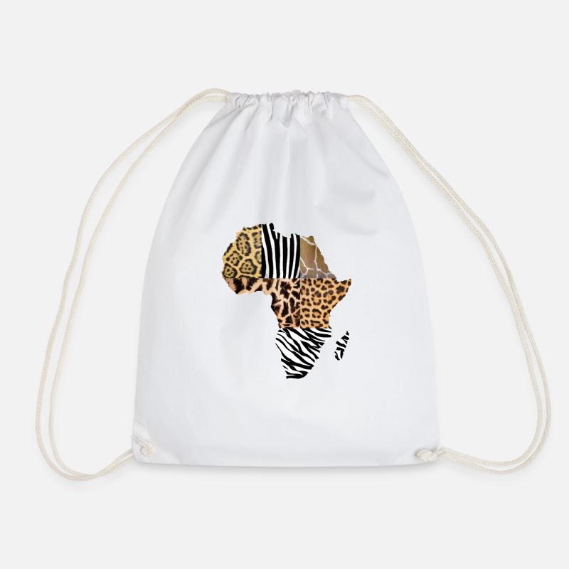 Afrika - Turnbeutel - Weiß