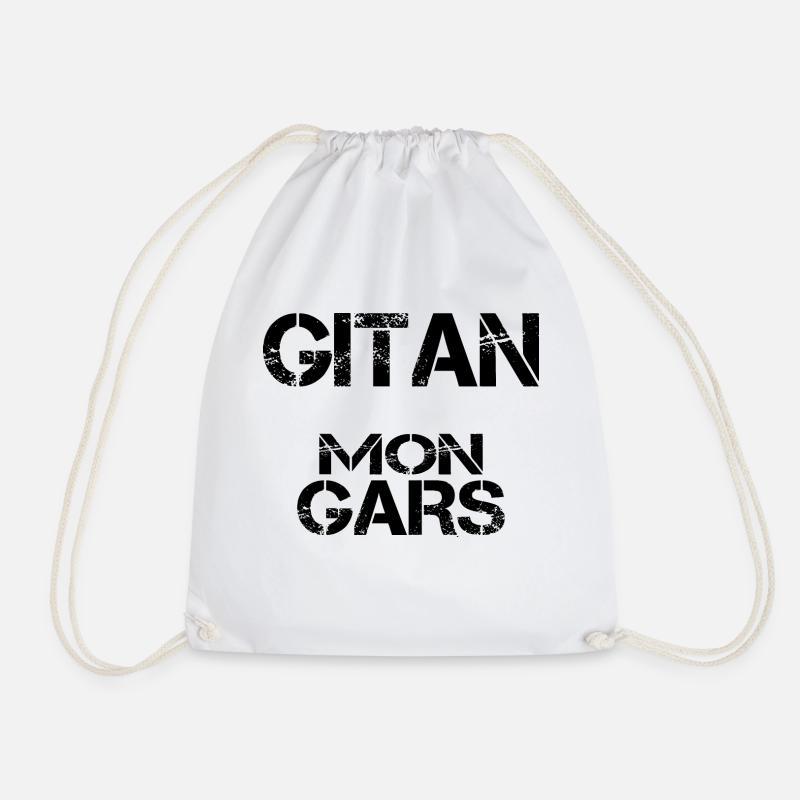 Gitan mon gars - Sac de sport léger - blanc