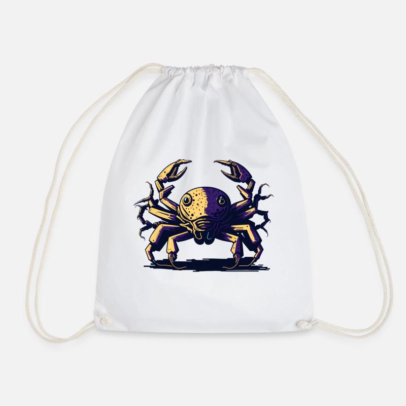 Cancer - Drawstring Bag - white