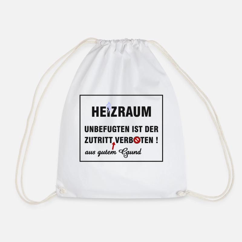 Heizraum - Turnbeutel - Weiß