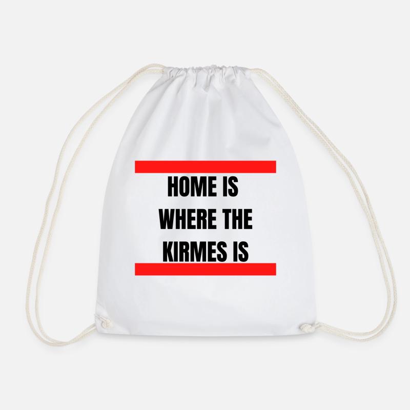 Kirmes - Turnbeutel - Weiß
