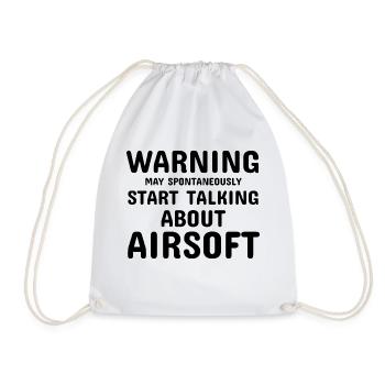 Paintball Airsoft - Sac de sport léger - blanc - Devant