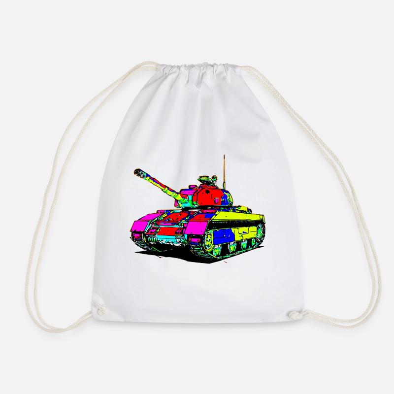 Rainbow Tank - Turnbeutel - Weiß
